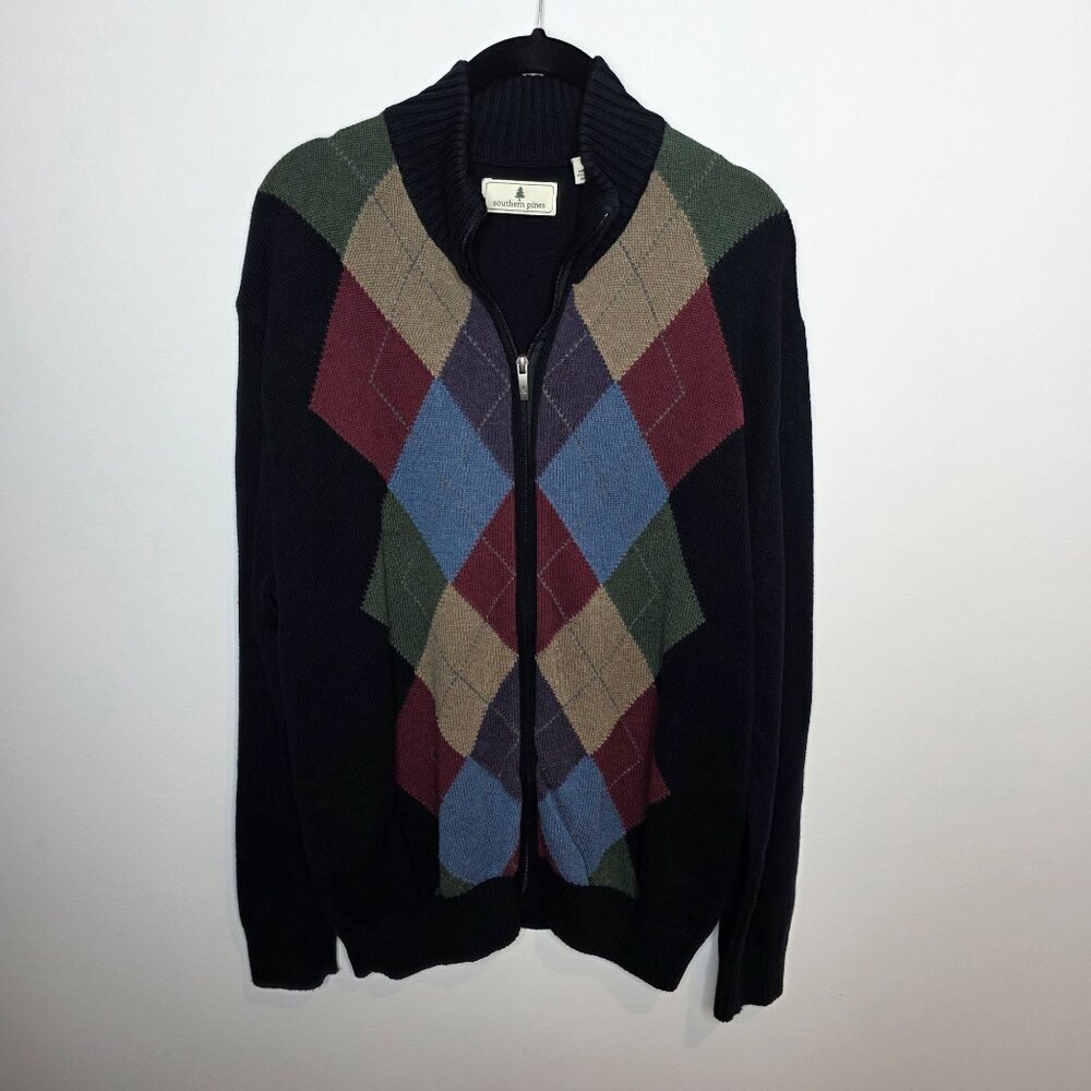 Southern Pines‎ Cardigan Mens Medium